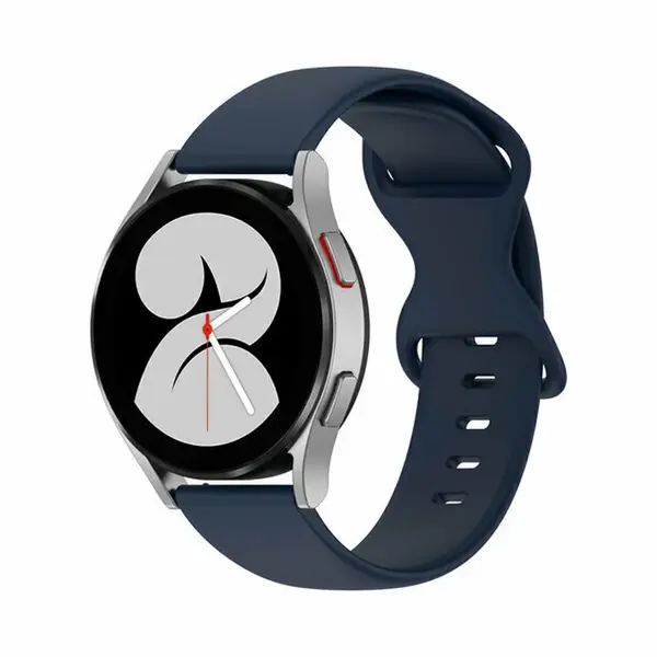By Qubix Solid Color Sportband - Donkerblauw - Geschikt Voor Xiaomi Mi Watch - Geschikt Voor Xiaomi Watch 2 - Geschikt Voor Xiaomi Watch S1 - S2 - S3 thumbnail
