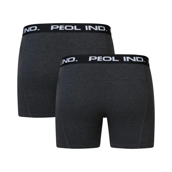 Petrol Industries Boxershorts Antraciet, Effen thumbnail