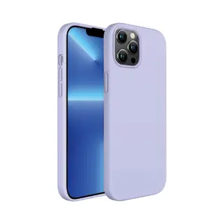 ShieldCase Telefoonhoesje Geschikt Voor Apple IPhone 13 Pro Max Silicone Case - Paars - Siliconen Hoesje - Shockproof Case Hoesje - Backcover Case