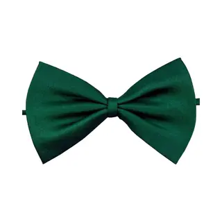 Fako Fashion - Kinder Vlinderstrik - Vlinderdas - Kinderstrik - Strik - Basic - 10cm - Donkergroen