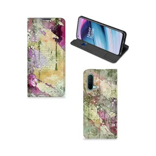 B2Ctelecom Bookcase OnePlus Nord Ce 5G Letter Painting