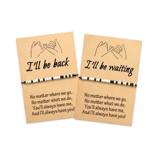 Bixorp Friends Vriendschapsarmbandjes Voor 2 Met Morse Code Geheim Bericht - Bff ArmbandMeisjes - Best Friends Armband Vriendschap Cadeau Voor Twee