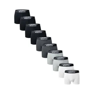 Montcho Boxershort Heren - 10 Pack Boxershorts Heren - Onderbroeken Heren - Boxershorts - Ondergoed - Mix Kleur - 10 Pack Boxershorts Heren - Maat, (S - Xxl)