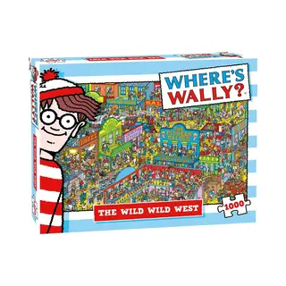 Plenty Gifts Puzzel Where's Wally Wild West 1000 Stukjes