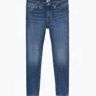 Tommy Jeans For Man. DM0DM21052 Scanton Blue Skinny Jeans (34/32), Casual, Cotton, Denim