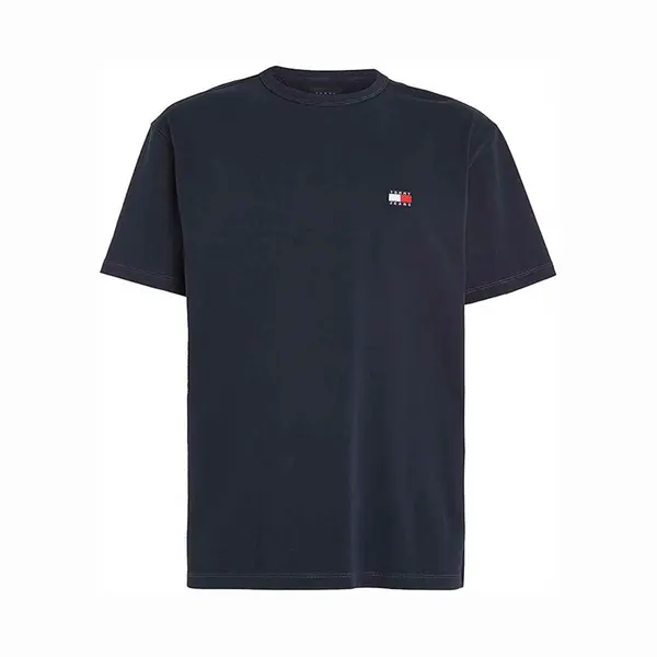 Tommy Jeans Badge T-Shirt In Navy - L thumbnail
