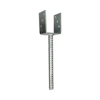 Wovar Instortanker Voor 9 X 9 Cm Palen U|anker | Per Stuk