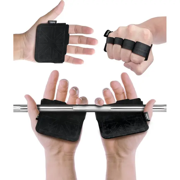 Breaking Limits Grip Pads Handschoenen – Fitness Handschoenen Dames & Heren –Zweetvrije Trainingshandschoenen – Fitness, Crossfit & thumbnail