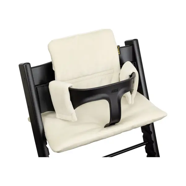 Ukje Stoelverkleiner TrippTrapp - Geschikt Voor Stokke Tripp Trapp Kussenset - Kinderstoel Verkleiner - Perfecte Pasvorm - Extra Dik - Ecru Velours thumbnail