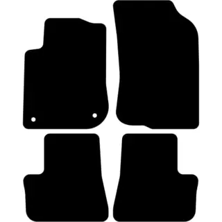 Kovvar Automatten Geschikt Voor Peugeot 2008 - 2016-2020 - Originele Pasvorm - 4-delig - Comfort