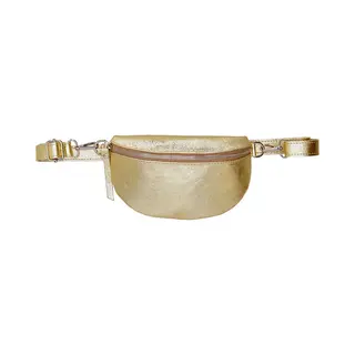 Charm London Anna Heuptas Crossbody Schoudertasje Fanny Pack Festival - Leren Dames Tas - Goud