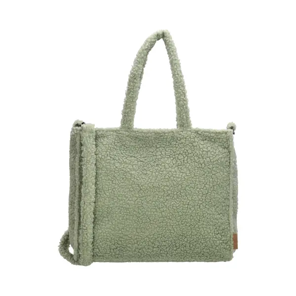 Beagles Navarra Hand & Schoudertas Teddy Soft Trendy - Tote Bag - Mint thumbnail
