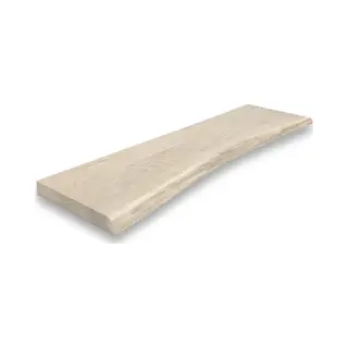 wandplanken.nl Eiken Plank 120 X 20 Cm Boomstam - Boomstam Plank - Massief Eiken Plank Boomstam - Eiken Plank