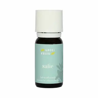Groeikruid Biologische Salie Etherische Olie | Salvia Officinalis | 100% Natuurlijk En Puur | Sage | 10 Ml Salieolie