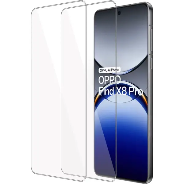 ChiGuard 2x Geschikt Voor Oppo Find X8 - Screenprotector - Beschermglas - GuardCover thumbnail