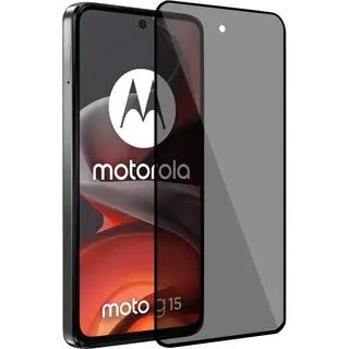 ChiGuard Geschikt Voor Motorola Moto G15 / G05 / E15 - Privacy Screenprotector - Beschermglas - Privé GuardCover