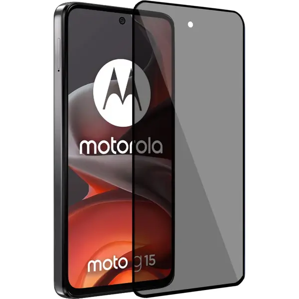 ChiGuard Geschikt Voor Motorola Moto G15 / G05 / E15 - Privacy Screenprotector - Beschermglas - Privé GuardCover thumbnail