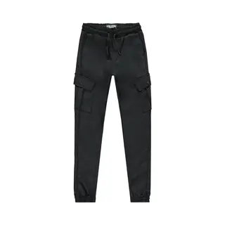 Cars Jeans Kids Battle Str. Pant Black Jongens Broek - Black - Maat 116
