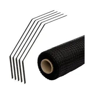 Hgmd® Hgmd Kattengaas 1 X 10 Meter Inclusief Ophang Beugels