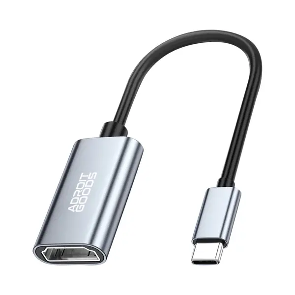 AdroitGoods Usb-C Naar Hdmi Adapter - 4K @30Hz - Grijs thumbnail