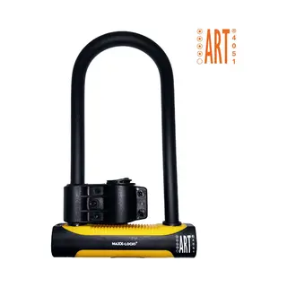 Maxx-Locks Art 4 Beugelslot - Motorslot / Scooterslot - Gehard Stalen Beugel - Art Gekeurd Slot Voor Motor En Scooter & Brommer - 32 Cm