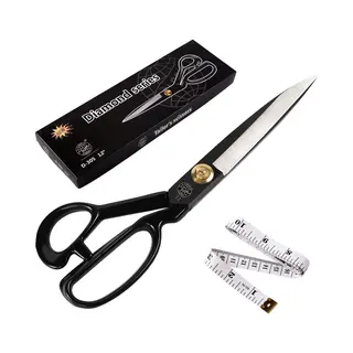 Remgoods Kleermakersschaar 30, 4 cm – Extra Sterke Stoffenschaar – Professionele Stoffenschaar Voor Denim, Leer & Dikke Stoffen – Ergonomisch