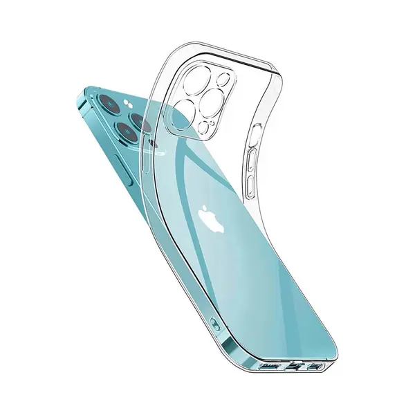 Ceezs Telefoonhoesje Geschikt Voor IPhone Xr Transparant Hoesje Met Camerabescherming - Optimale Bescherming - Siliconen Hoesje - Transparant thumbnail