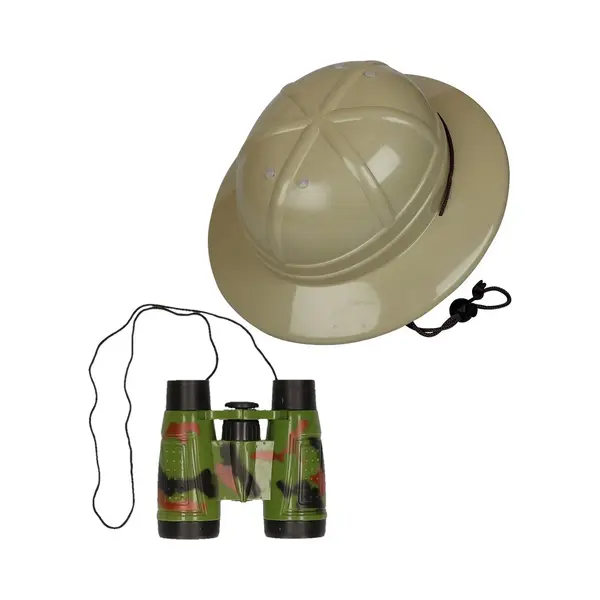 Ravensden Carnaval Safari Jungle Helm Voor Kinderen - Plastic Accessoires thumbnail