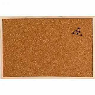 Rayher Hobby Materialen - Prikbord - Met Houten Lijst - Kurk - 60 X 45 Cm