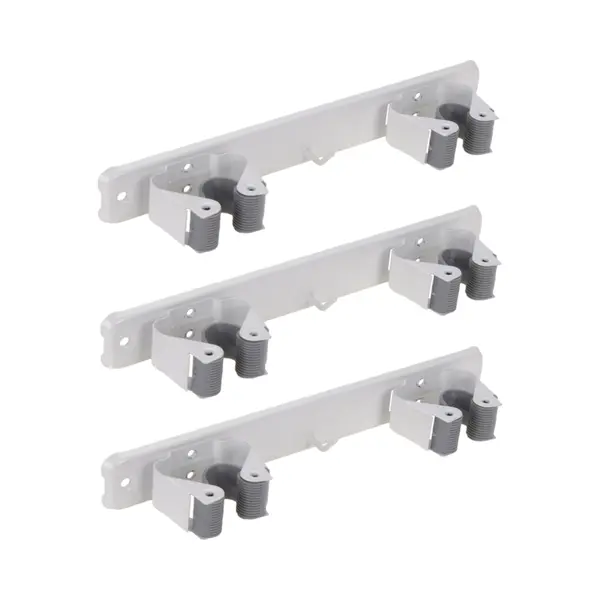 Pro Garden Tuin Gereedschap Houders/klemmen - 6x Stuks Klemmen - Voor Stelen - Opbergsysteem thumbnail