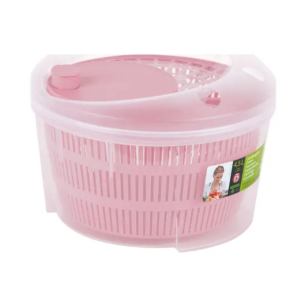 Juypal Hogar Juypal Slacentrifuge/slazwierder - Roze - Kunststof - 4, 5 Liter - D24, 5 X H16 thumbnail
