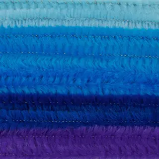 Chenilledraad - 30x - Blauwe Tinten - 8 Mm X 50 Cm - Hobby/knutsel Materialen
