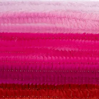 Chenilledraad - 30x - Roze Tinten - 8 Mm X 50 Cm - Hobby/knutsel Materialen