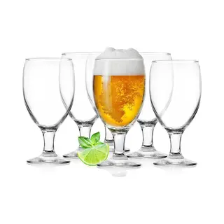 Glasmark Bierglazen - 6x - Op Voet - 500 Ml - Glas - Speciaal Bier