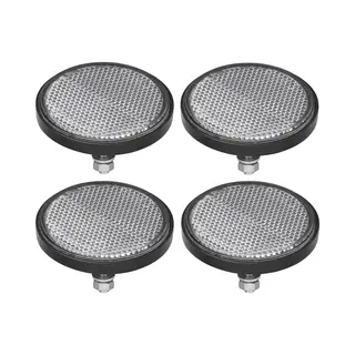 ProPlus Reflector - Set 4x - Wit - Boutbevestiging - 60mm - M5 Bout - Rond