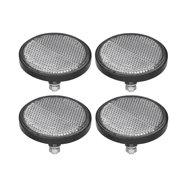 ProPlus Reflector - Set 4x - Wit - Boutbevestiging - 60mm - M5 Bout - Rond thumbnail