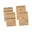 Voor 4 Beige & Zwart