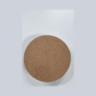 Benson Set Van 6 Kurken Onderzetters - 10 Cm Diameter - Voor Glazen En Bekers
