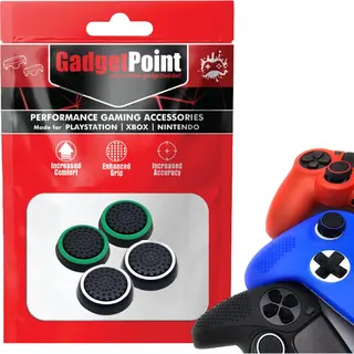 Gadgetpoint - Thumb Grips Voor PlayStation, PS5, Xbox X/S, One & Switch Pro Controller - Gaming Thumbgrips - Performance Anti-Slip Thumbsticks -