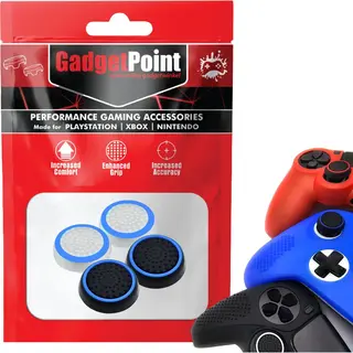 Gadgetpoint - Thumb Grips Voor PlayStation, PS5, Xbox X/S, One & Switch Pro Controller - Gaming Thumbgrips - Performance Anti-Slip Thumbsticks -