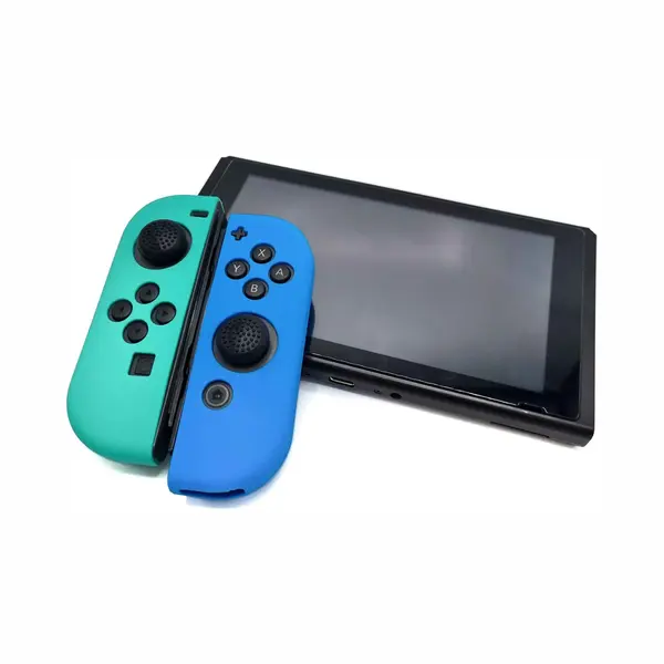 Gadgetpoint - Hoesjes & Skins Voor Nintendo Switch 1 - Performance Gaming Case - Soft Grip Covers - Anti-Slip Joy-Con Controller Accessoires - Cobalt thumbnail
