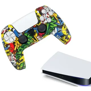 Gadgetpoint - Hoesjes & Skins Voor PS5, PlayStation 5 - Performance Gaming Case - Soft Grip Covers - Anti-Slip Controller Accessoires - Grafity