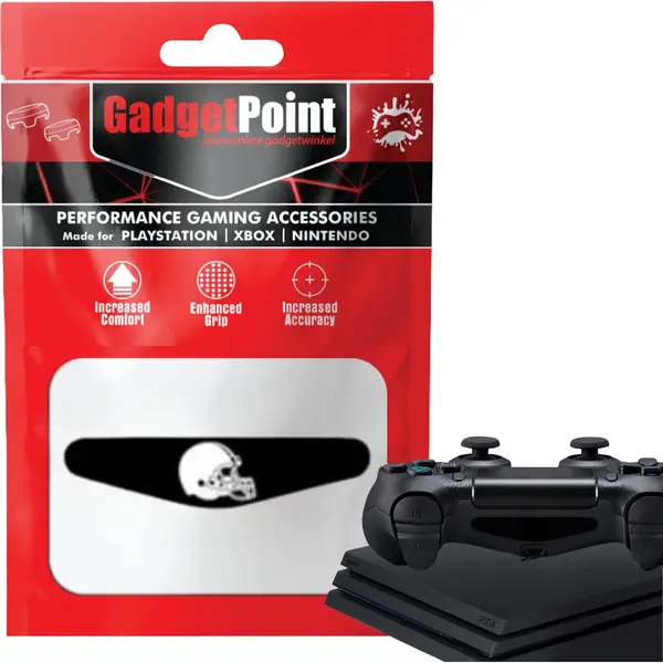 Gadgetpoint - Controller Stickers Voor PS4, PlayStation 4 - Performance Gaming Skin - Bescherming Accessoires - Helm thumbnail
