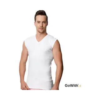 3 Pack-V Hals Heren Mouwloos Singlet-100% Katoen-Onderhemd Heren-Wit-Maat Xl