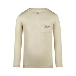 Koko Noko - T-shirt - Longsleeve - Beige - Sand - Maat 110