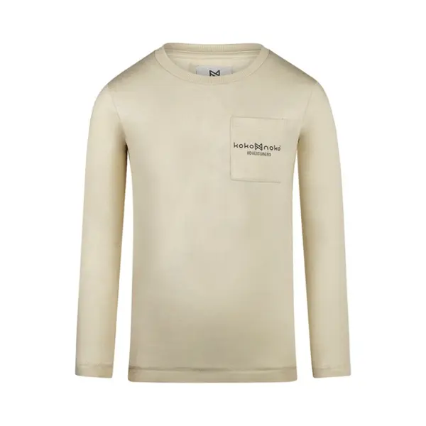 Koko Noko - T-shirt - Longsleeve - Beige - Sand - Maat 110 thumbnail