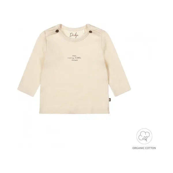 Dirkje Noos Unisex T-shirt - Off White thumbnail