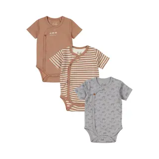 Dirkje Noos Boys Jongens Rompertje 3 Pack - Maat 86/92