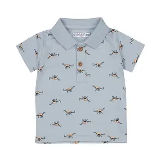Dirkje Jongens Poloshirt - Light Blue