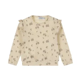 Dirkje Meisjes Loose Fit Trui - Off White